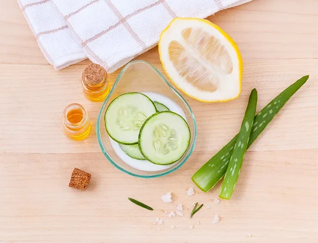 Aloe Vera and Cucumber Cooling Mask