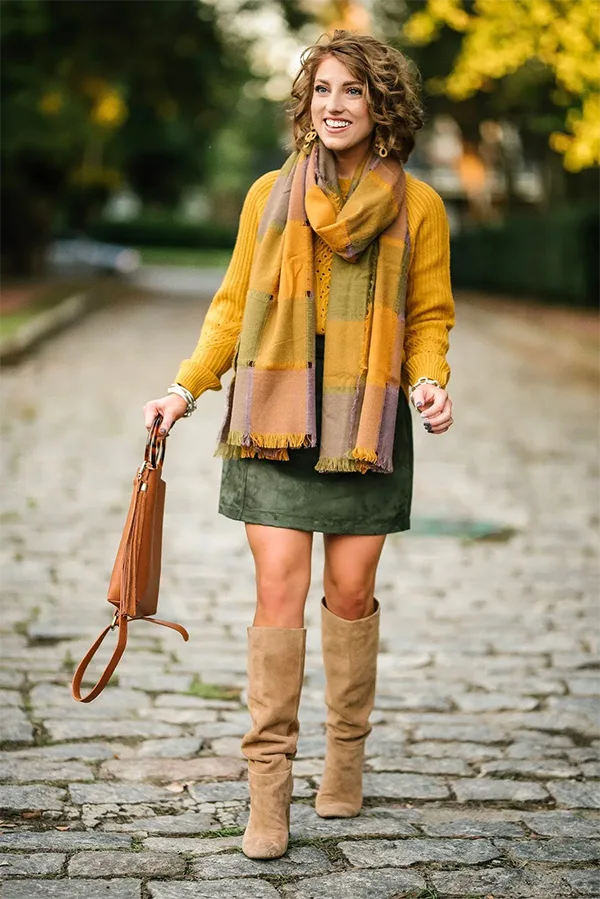 Mustard Yellow outfit