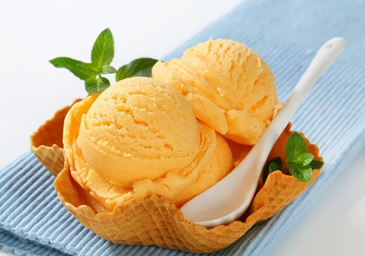 healthy mango ice cream
