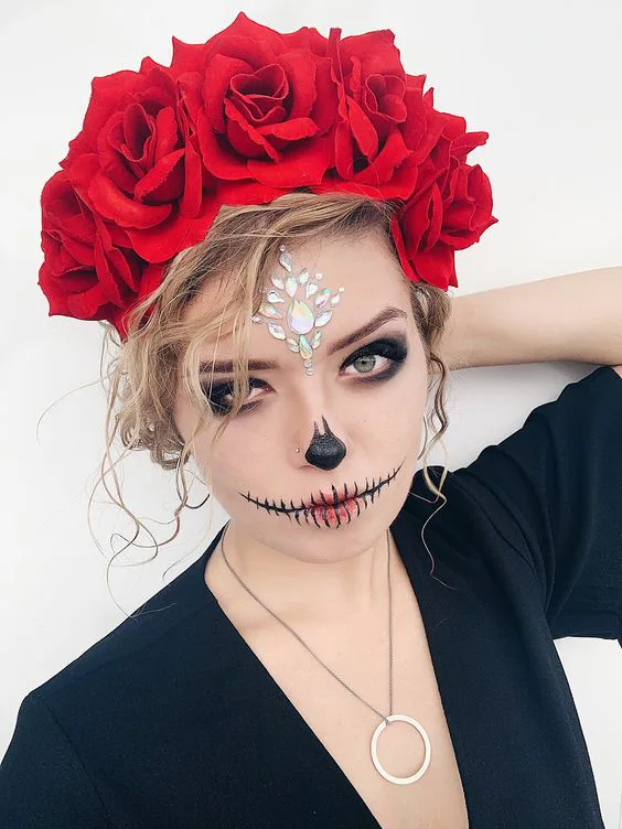 Day of the Dead Halloween Makeup