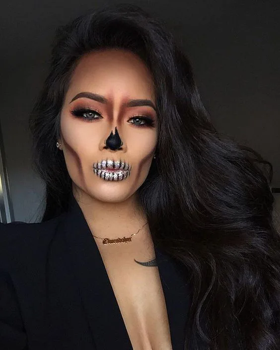 skeleton makeup