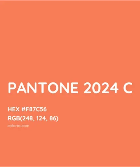 The Pantone Color of the Year 2024