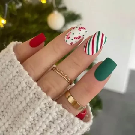 christmas nail designs