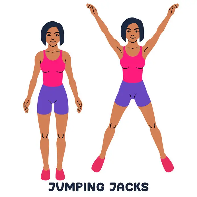 jumping jacks