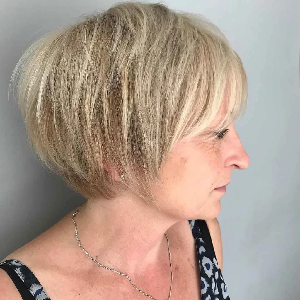 Textured Pixie-Bob for thin hair