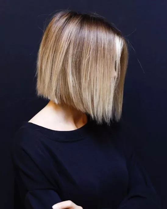 Blunt Bob haircuts for thin hair