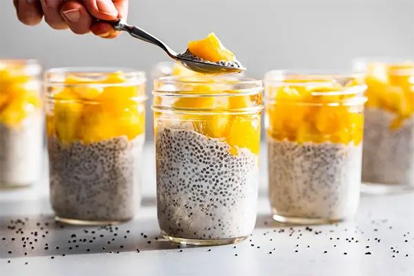 Chia Pudding breakfast mea lprep