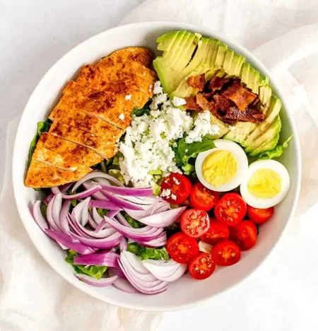 meal prep protein salad