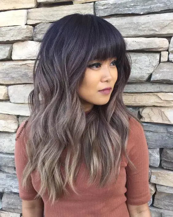 ombre hair color ideas for  Brunettes 