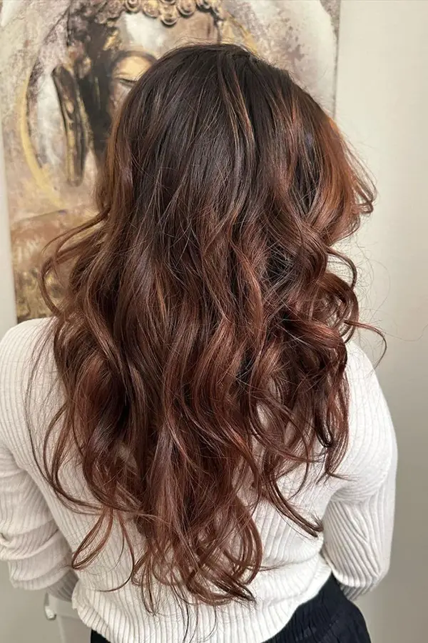 Chocolate Brown Balayage