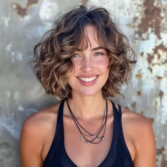 how to style short hair Voluminous Curls