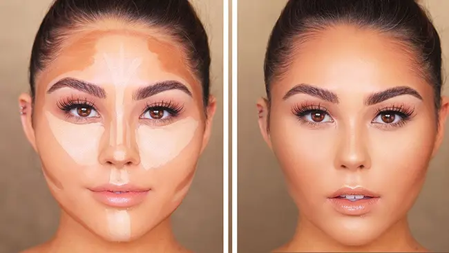 round faces contouring