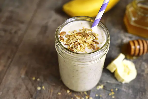 Banana Oatmeal Shake - Homemade Protein Shakes