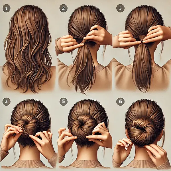 How to Do a Messy Bun