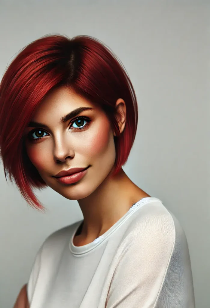 Winter Hair Color Trends 2024 -Cherry Cola