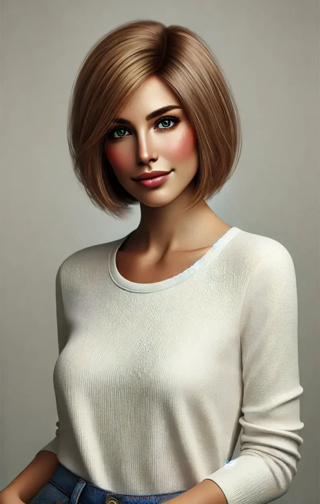 Winter Hair Color Trends 2024 - Honey Bronde